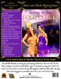 Murder at the Four Deuces Clean - All Male Extra Character Packet- Box - Dinner and a Murder