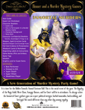 The Immortal Murders Murder Mystery Party Game - C - Box - Dinner and a Murder